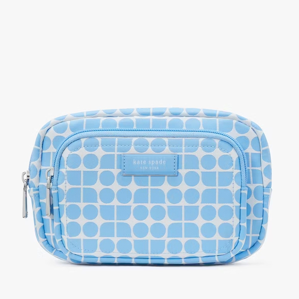 Kate Spade Noel Jacquard Belt Bag
Astral Blue 
NWT Waist
Bags & Fanny Packs - Picture 2 of 16